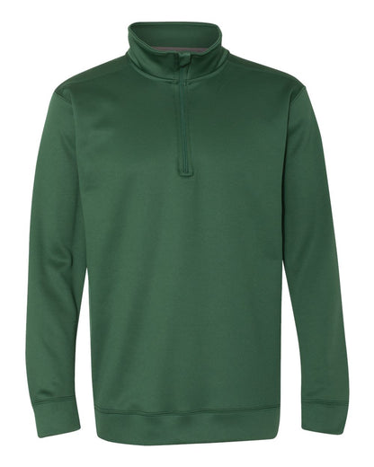 Gildan Performance® Tech Quarter-Zip Sweatshirt 99800 #color_Dark Green