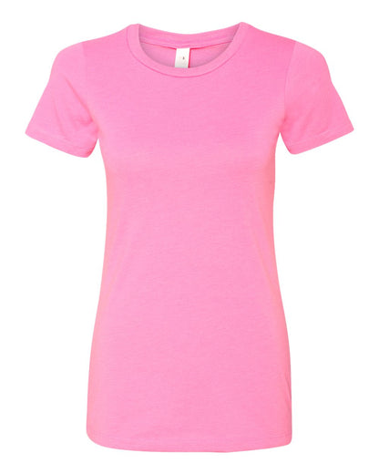 Next Level Ladies' CVC T-Shirt 6610 #color_Hot Pink