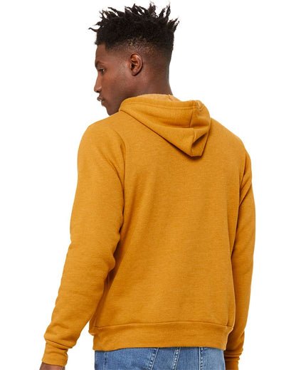 BELLA + CANVAS Sponge Fleece Hoodie 3719 #colormdl_Heather Mustard