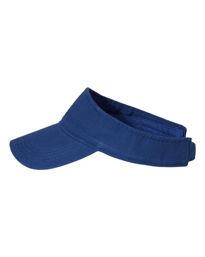 Valucap Bio-Washed Visor VC500 #color_Royal Blue