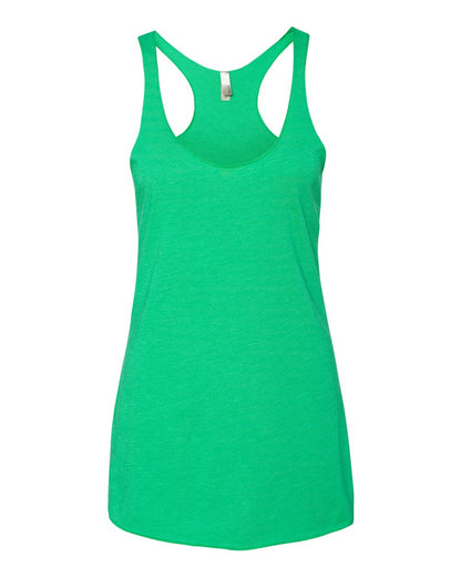 Next Level Ladies' Triblend Racerback Tank 6733 #color_Envy