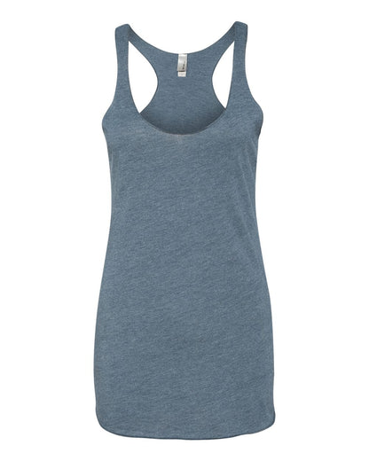 Next Level Ladies' Triblend Racerback Tank 6733 #color_Indigo