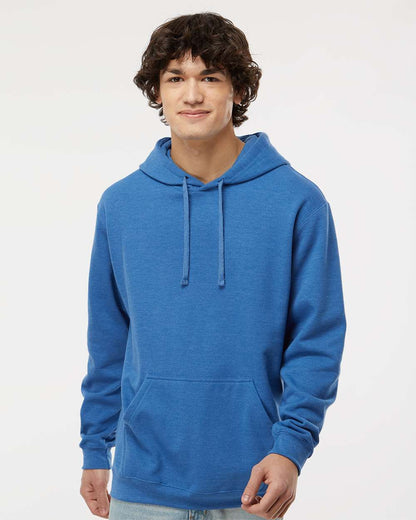 M&O Unisex Pullover Hoodie 3320 #colormdl_Heather Royal