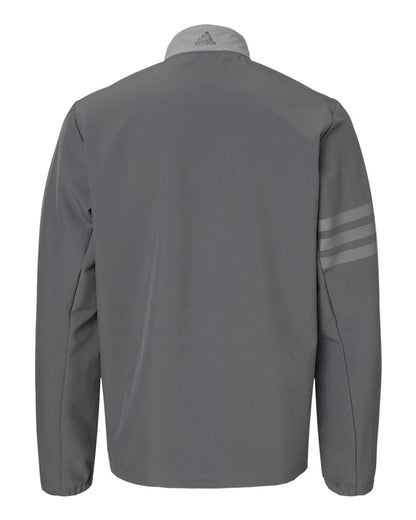 Adidas 3-Stripes Full-Zip Jacket A267 #color_Grey Five/ Grey Three