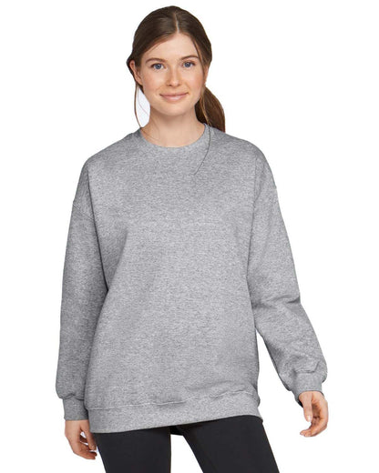 Gildan Adult Softstyle® Fleece Crew Sweatshirt SF000 #color_RS SPORT GREY