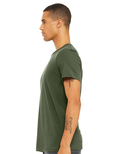 BELLA + CANVAS Jersey Tee 3001 #colormdl_Military Green