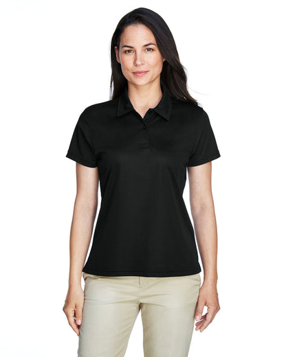 Team 365 Ladies' Command Snag Protection Polo TT21W #color_BLACK