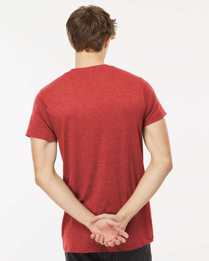 M&O Fine Jersey T-Shirt 4502 #colormdl_Heather Red