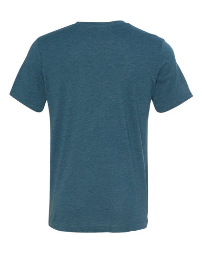 BELLA + CANVAS Triblend Tee 3413 #color_Steel Blue Triblend