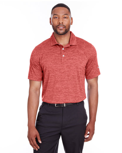 Puma Golf Men's Icon Heather Polo 596801 #color_HIGH RISK RED