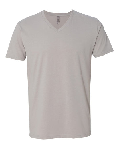 Next Level Men's Sueded V-Neck T-Shirt 6440 #color_Light Grey