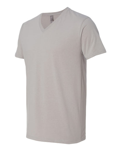 Next Level Men's Sueded V-Neck T-Shirt 6440 #color_Light Grey