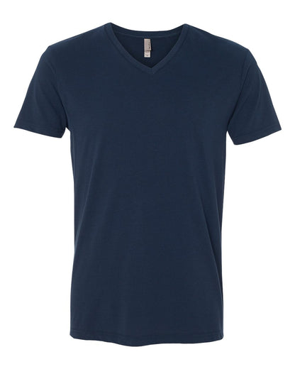 Next Level Men's Sueded V-Neck T-Shirt 6440 #color_Midnight Navy