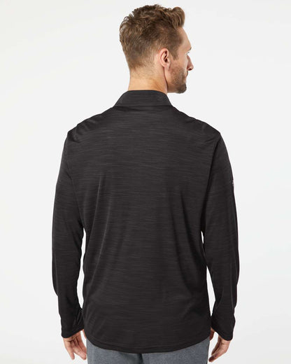 Adidas Lightweight Mélange Quarter-Zip Pullover A475 #colormdl_Black Melange