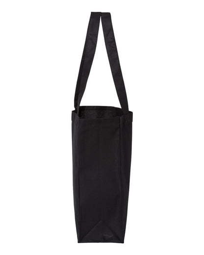 Q-Tees 12L Gussetted Shopping Bag Q1000 #color_Black