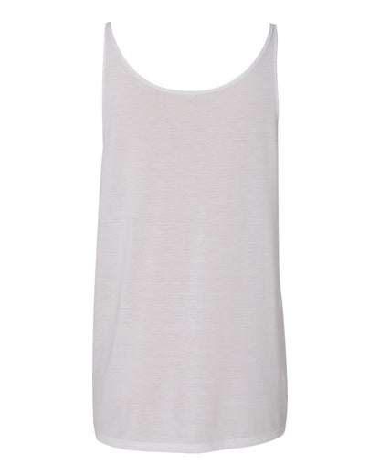 BELLA + CANVAS Ladies' Slouchy Tank 8838 #color_White