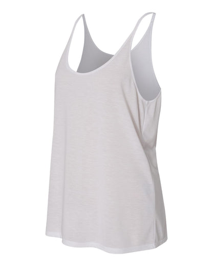 BELLA + CANVAS Ladies' Slouchy Tank 8838 #color_White