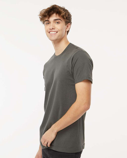 M&O Fine Jersey T-Shirt 4502 #colormdl_Fine Charcoal