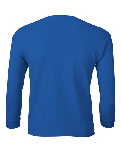 Gildan Ultra Cotton® Youth Long Sleeve T-Shirt 2400B #color_Royal