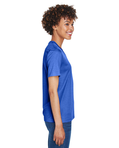 Team 365 Ladies' Sonic Heather Performance T-Shirt TT11HW #color_SP ROYAL HEATHER