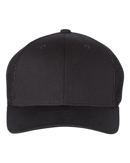 Richardson R-Flex Trucker Cap 110 #color_Black