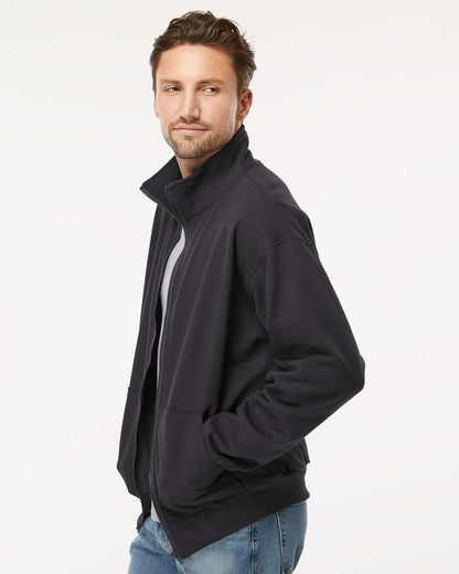 King Fashion Full-Zip Sweatshirt KF9016 #colormdl_Black