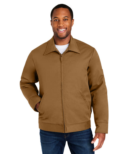 Harriton Unisex ClimaBloc® Station Jacket M721 #color_DUCK BROWN