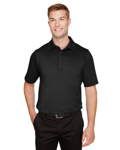 Devon & Jones CrownLux Performance® Men's Range Flex Polo DG21 #color_BLACK