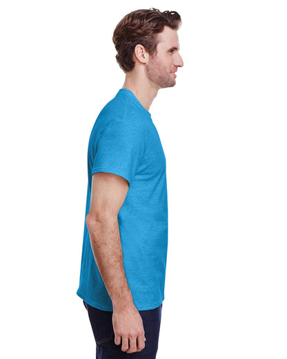 Gildan Adult Ultra Cotton® T-Shirt G200 #color_HEATHER SAPPHIRE