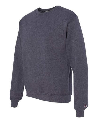Champion Powerblend® Crewneck Sweatshirt S600 #color_Navy Heather