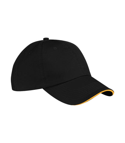 Atc Sandwich Bill Cap C140 #color_Black/Gold