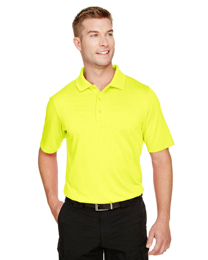 Harriton Men's Advantage Snag Protection Plus Polo M348 #color_SAFETY YELLOW