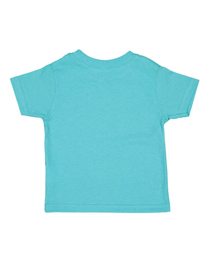 Rabbit Skins Toddler Cotton Jersey Tee 3301T #color_Caribbean