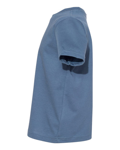 Rabbit Skins Toddler Fine Jersey Tee 3321 #color_Indigo