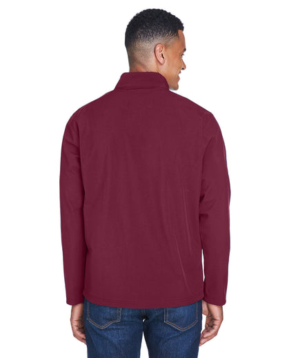 Team 365 Men's Leader Soft Shell Jacket TT80 #color_SPORT MAROON