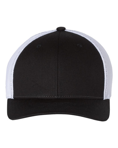 Richardson R-Flex Trucker Cap 110 #color_Black/ White