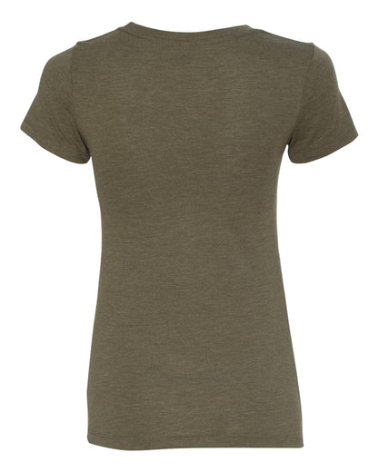 Next Level Ladies' Triblend Crew 6710 #color_Military Green
