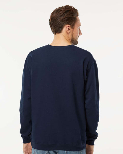 M&O Unisex Crewneck Fleece 3340 #colormdl_Navy