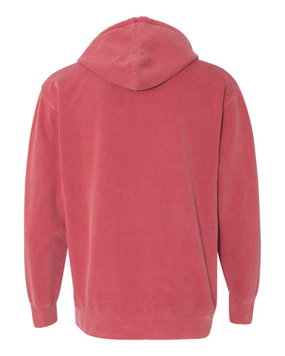 Comfort Colors Garment-Dyed Hooded Sweatshirt 1567 #color_Crimson