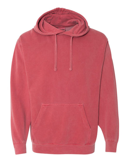 Comfort Colors Garment-Dyed Hooded Sweatshirt 1567 #color_Crimson