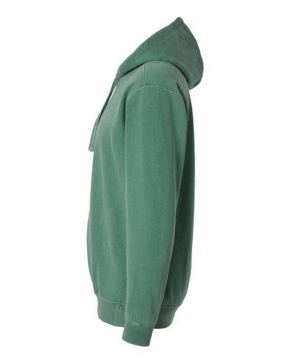 Comfort Colors Garment-Dyed Hooded Sweatshirt 1567 #color_Light Green