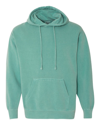 Comfort Colors Garment-Dyed Hooded Sweatshirt 1567 #color_Seafoam