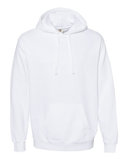 Comfort Colors Garment-Dyed Hooded Sweatshirt 1567 #color_White