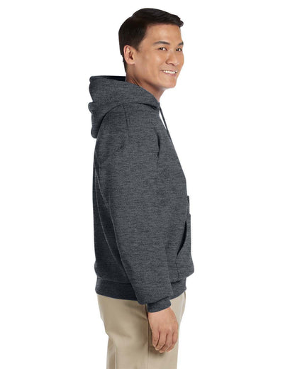 Gildan Adult Heavy Blend™ Hooded Sweatshirt G185 #color_DARK HEATHER