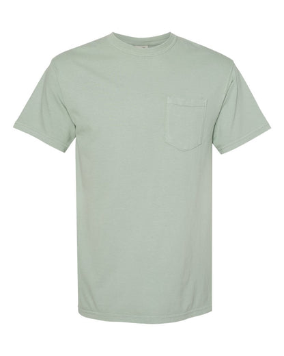 Comfort Colors Garment-Dyed Heavyweight Pocket T-Shirt 6030 #color_Bay
