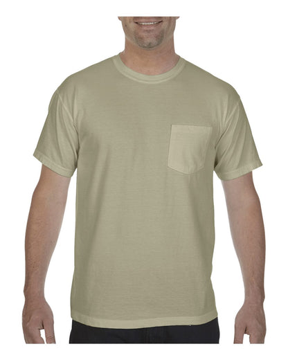 Comfort Colors Garment-Dyed Heavyweight Pocket T-Shirt 6030 #color_Sandstone