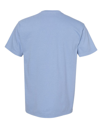 Comfort Colors Garment-Dyed Heavyweight Pocket T-Shirt 6030 #color_Washed Denim