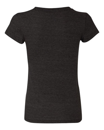 BELLA + CANVAS Women's Triblend Tee 8413 #color_Charcoal Black Triblend