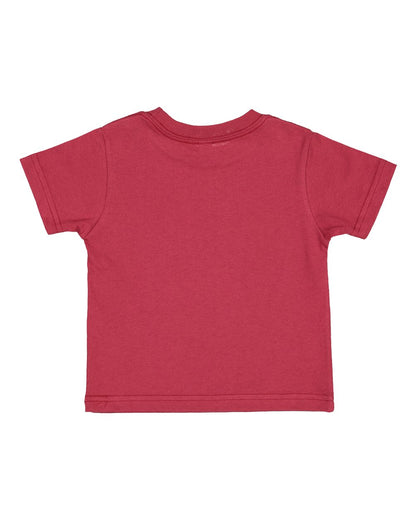 Rabbit Skins Toddler Cotton Jersey Tee 3301T #color_Garnet