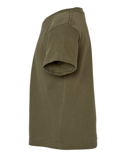 Rabbit Skins Toddler Cotton Jersey Tee 3301T #color_Military Green